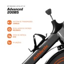 Bicicleta Spinning Athletic Advanced 200BS Suporta 120kg - Foto 3