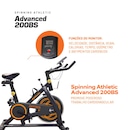 Bicicleta Spinning Athletic Advanced 200BS Suporta 120kg - Foto 4