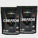 2X CREATOR 500G - 1KG CREATINA MONOHIDRATADA PURA - BLACK SKULL - Foto 1