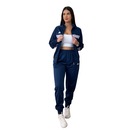 Agasalho Jaqueta Calça Esportivo Elanca Kappa Feminino - Foto 1