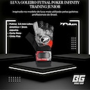 Luva Goleiro futsal Poker Infinity Training Infantil - Foto 5