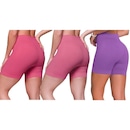 Shorts Selene Sem Costura - 3 Unidades - Feminino - Foto 2