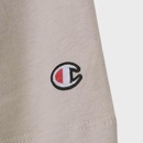 Camiseta Oversized Masculina Champion C Logo Surton Autumn Beige - Foto 4