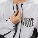 Jaqueta Corta Vento Infantil Surf Center Santos Escudo - Foto 3