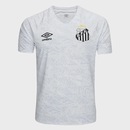 Camisa Masculina de Aquecimento do Santos 2025 Umbro - Foto 1