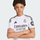 Camisa do Real Madrid Infantil I 25/26 Adidas - Foto 5