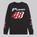 Camiseta Manga Longa Masculina Puma Graphics Brocoli - Foto 4