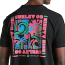 Camiseta Hurley Surf Noise WT25 Masculina - Foto 4