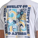 Camiseta Hurley Surf Noise WT25 Masculina - Foto 4