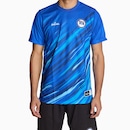 Camiseta Masculina Spalding Pinheiros Fan Warm Up ECP 24/25 - Foto 1