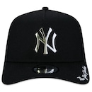 Boné New Era 9Forty A-Frame MLB New York Yankees Core Aba Curva - Foto 3