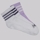 Kit 3 Pares de Meia Cano Médio adidas Essentials 3S SPW Unissex - Foto 1