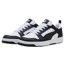 Kit Tênis Masculino Puma Rebound V6 Low Original + Meia - Foto 2