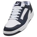 Kit Tênis Masculino Puma Rebound V6 Low Original + Meia - Foto 8