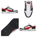 Kit Tênis Masculino Puma Rebound V6 Low Original + Meia - Foto 6