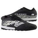 Kit Chuteira de Society Adulto New Balance Furon Team V8 + Meião - Foto 7