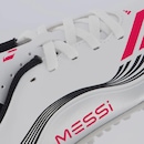 Chuteira de Society Infantil adidas F50 Messi Club - Foto 7
