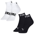 Meia Cano Curto Puma Esportiva - 2 Pares - Masculina - Foto 1