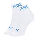 Meia Cano Curto Puma Esportiva - 2 Pares - Masculina - Foto 3
