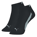 Meia Cano Curto Puma Logo - 3 Pares - Masculina - Foto 2