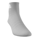 Meia Cano Médio adidas Ankle Cushioned - 3 Pares - Unissex - Foto 2