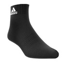 Meia Cano Médio adidas Ankle Cushioned - 3 Pares - Unissex - Foto 4