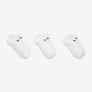 Meia Cano Curto Nike Performance Lightweight - 3 pares - Unissex - Foto 3