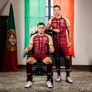Camisa Portuguesa III Joma Jogador 2025 Vermelho Escuro - Foto 3