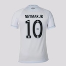 Camisa do Santos I Umbro 25/26 Jogador Neymar Jr 10 Masculina - Foto 1