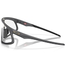Óculos de Sol Unissex Oakley RSLV Matte Carbon 0649 - Foto 2