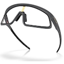 Óculos de Sol Unissex Oakley RSLV Matte Carbon 0649 - Foto 4