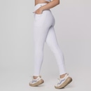 Calça Legging Fitness Textura Canelado Bolso Poliamida Feminina - Foto 2