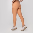 Calça Legging Fitness Textura Canelado Bolso Poliamida Feminina - Foto 5