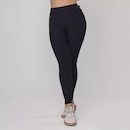 Calça Legging Fitness Textura Canelado Poliamida Feminina - Foto 4