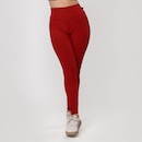 Calça Legging Fitness Textura Canelado Poliamida Feminina - Foto 2