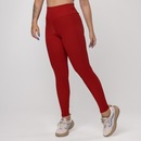 Calça Legging Fitness Textura Canelado Poliamida Feminina - Foto 3