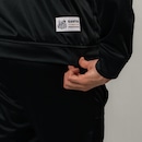 Agasalho de Moletom do Santos Oficial Esportivo Sintético Surf Center Masculino - Foto 3