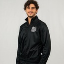 Agasalho de Moletom do Santos Oficial Esportivo Sintético Surf Center Masculino - Foto 5