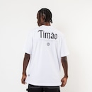 Camiseta do Corinthians Oficial Oversized SCCP Surf Center Masculina - Foto 3