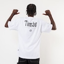 Camiseta do Corinthians Oficial Oversized SCCP Surf Center Masculina - Foto 4