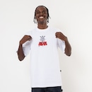 Camiseta do Corinthians Oversized Oficial Bem Vindo Ao Hospício Surf Center Masculina - Foto 3