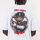 Camiseta do Corinthians Oversized Oficial Bem Vindo Ao Hospício Surf Center Masculina - Foto 6