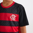 Camisa do Flamengo Principia Rubro Negro Braziline Infantil - Foto 4