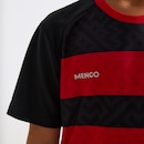Camisa do Flamengo Principia Rubro Negro Braziline Infantil - Foto 5