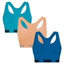 Top Puma Nadador sem Costura - 3 Unidades - Feminino - Foto 2