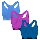 Top Puma Nadador sem Costura - 3 Unidades - Feminino - Foto 2