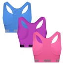 Top Puma Nadador sem Costura - 3 Unidades - Feminino - Foto 2