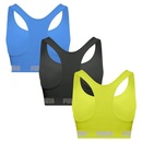 Top Puma Nadador sem Costura - 3 Unidades - Feminino - Foto 2