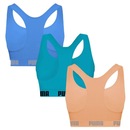 Top Puma Nadador sem Costura - 2 Unidades - Feminino - Foto 2