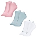 Meia Sapatilha Puma - 3 Pares - Feminina - Foto 1